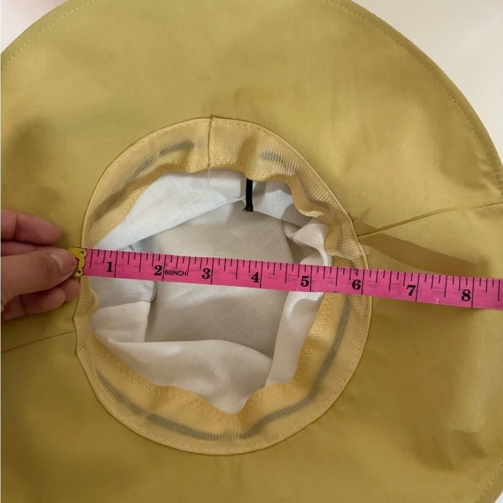 Yellow Bucket Hat for Girls